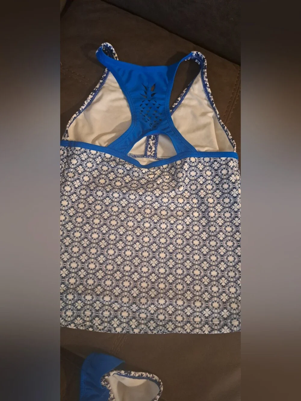 Girls Tommy Bahama Tankini Swim Suit  2-Piece Swimsuit Size 14 Beach Swimming